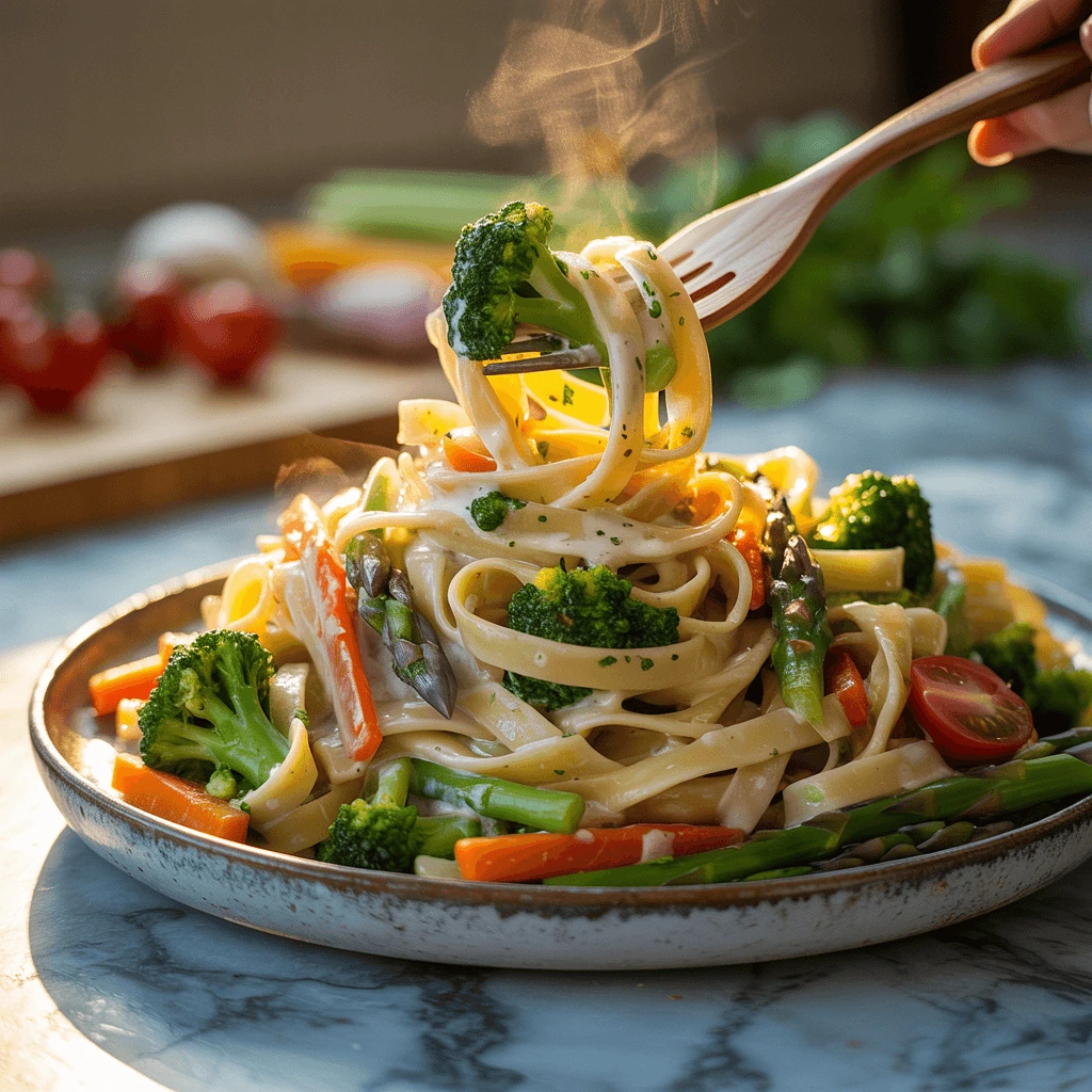 Pasta Primavera: A Decadent Spring Vegetable Pasta Disguised as Healthy